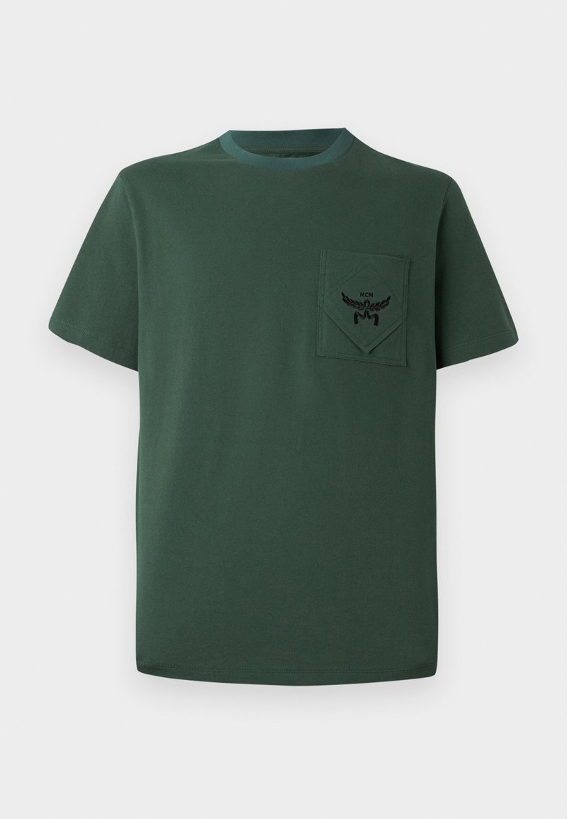 MCM T-shirt basic donkergroen