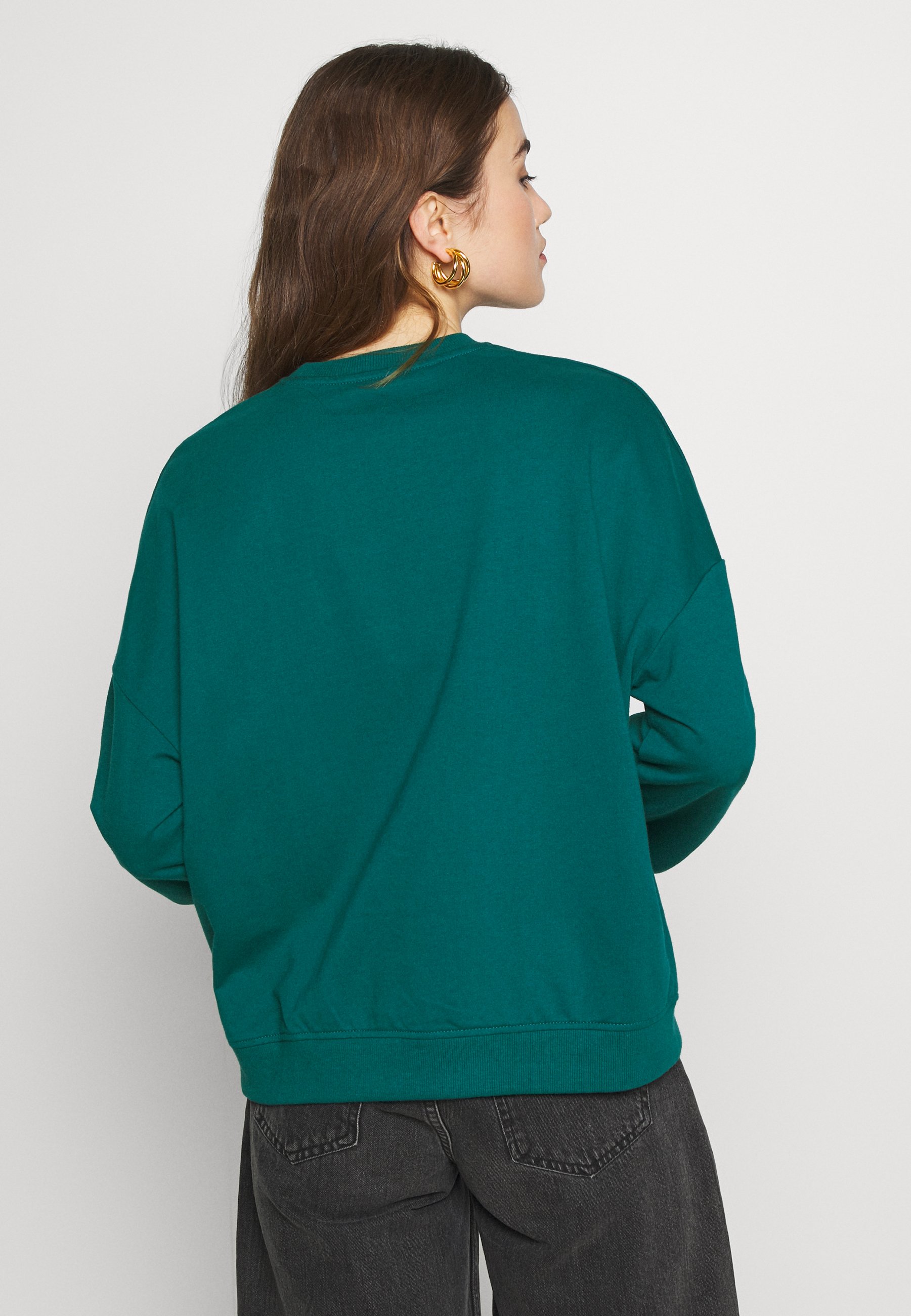 teal sweatshirts