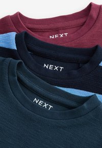 Next LONG SLEEVE 3 PACK- REGULAR FIT - Tops ar garām piedurknēm - burgundy red