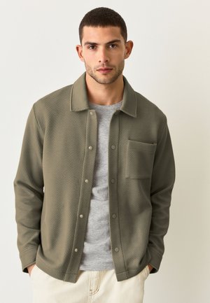 REGULAR FIT - DIAGONAL TEXTURE - Let jakke / Sommerjakker - neutral brown