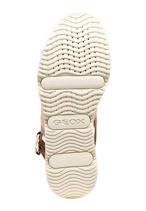 Sandales Compensées Geox Respira Marron - Taille 8.5 US, Cuir, Portées Une Fois, Très Bon état