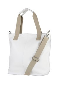 DrachenLeder Shopper - weiß