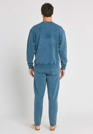 SQUARE - Sweatshirt - bleu