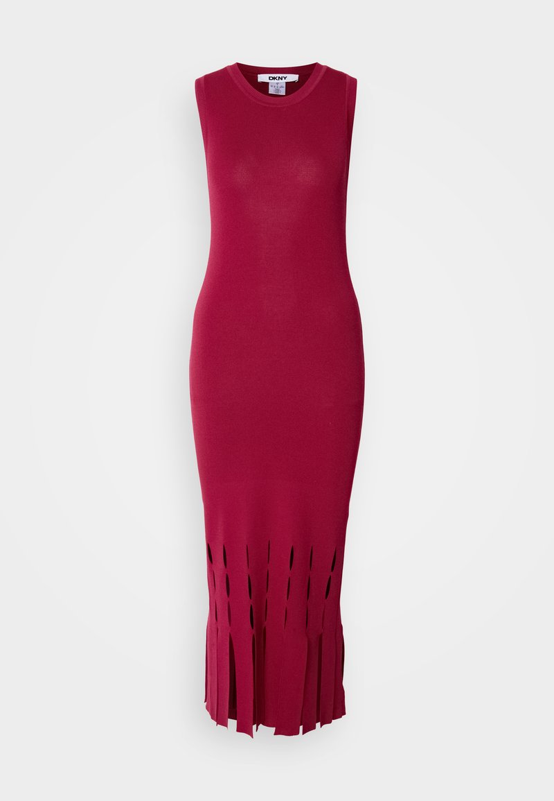 DKNY Jerseyjurk donkerrood