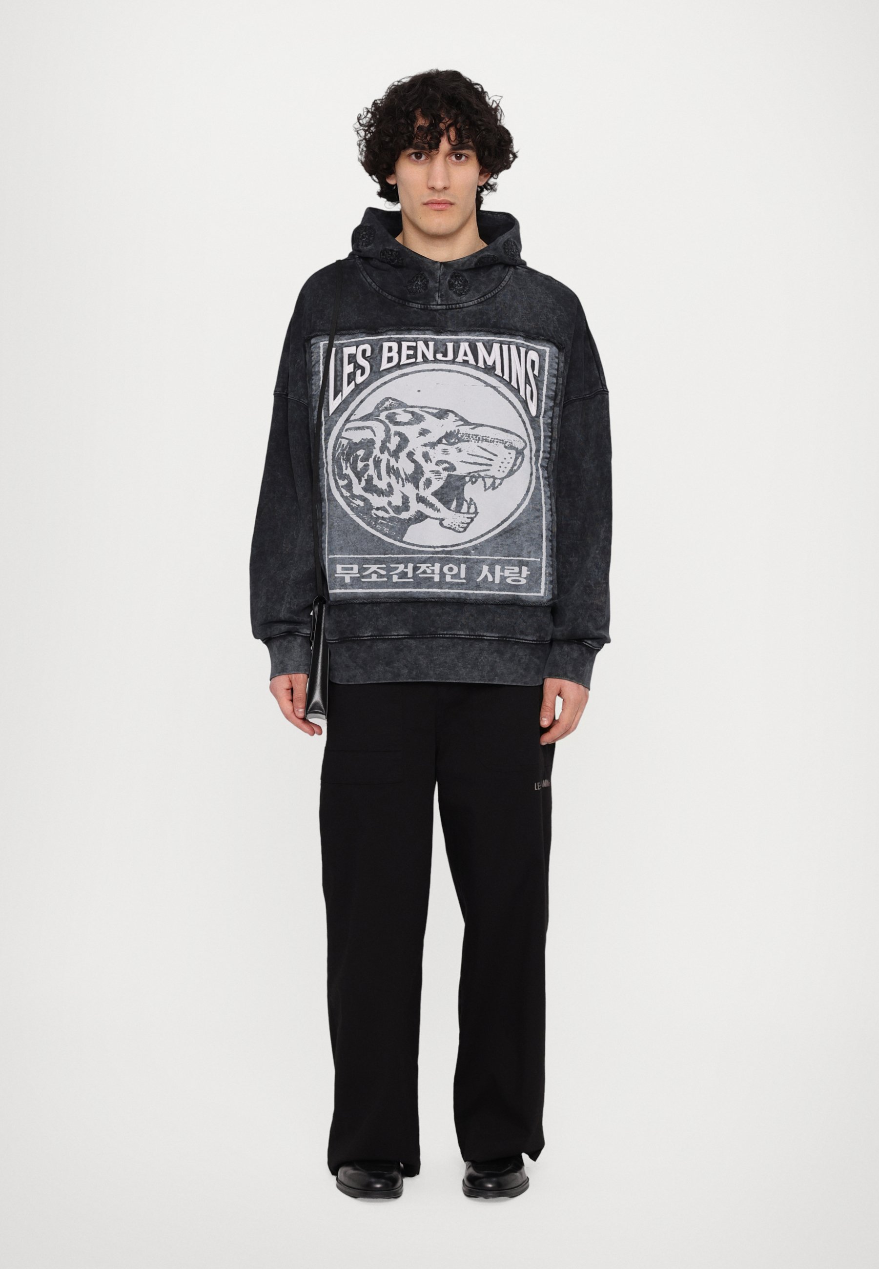 Les Benjamins Hoodie - black - Zalando.co.uk