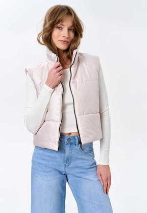 blue shadow ANDROMEDA - Waistcoat - beige