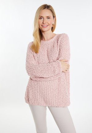 PULLOVER LYNNEA - Strickpullover - sanftes rosa