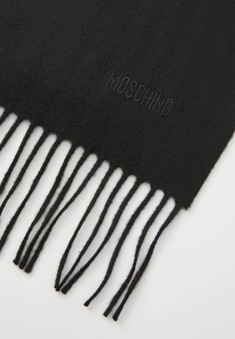 MOSCHINO WINTER SCARF 30X180 UNISEX Sciarpa black/nero