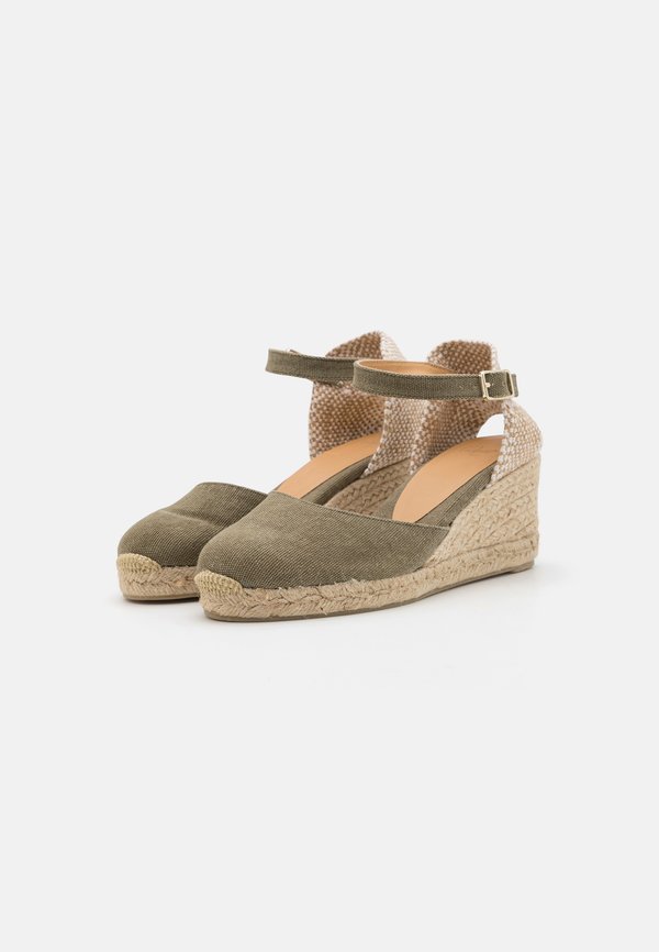 CAROL 6 002 - Platform sandals - olive3