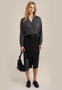 WE Fashion Gombos blúz - grey