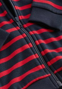 Next Sweat zippé - red blue stripe