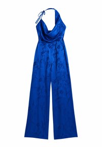 Desigual ASYMMETRIC WIDE LEG FLUID - Kombinezon - blue