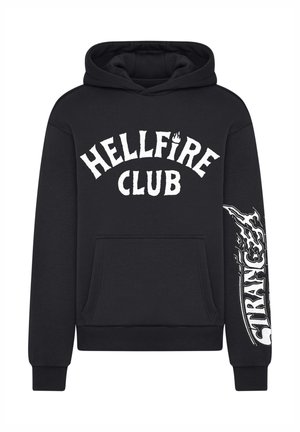 Merchcode, STRANGER THINGS HELLFIRE CLUB FLUFFY - Kapuzenpullover - black