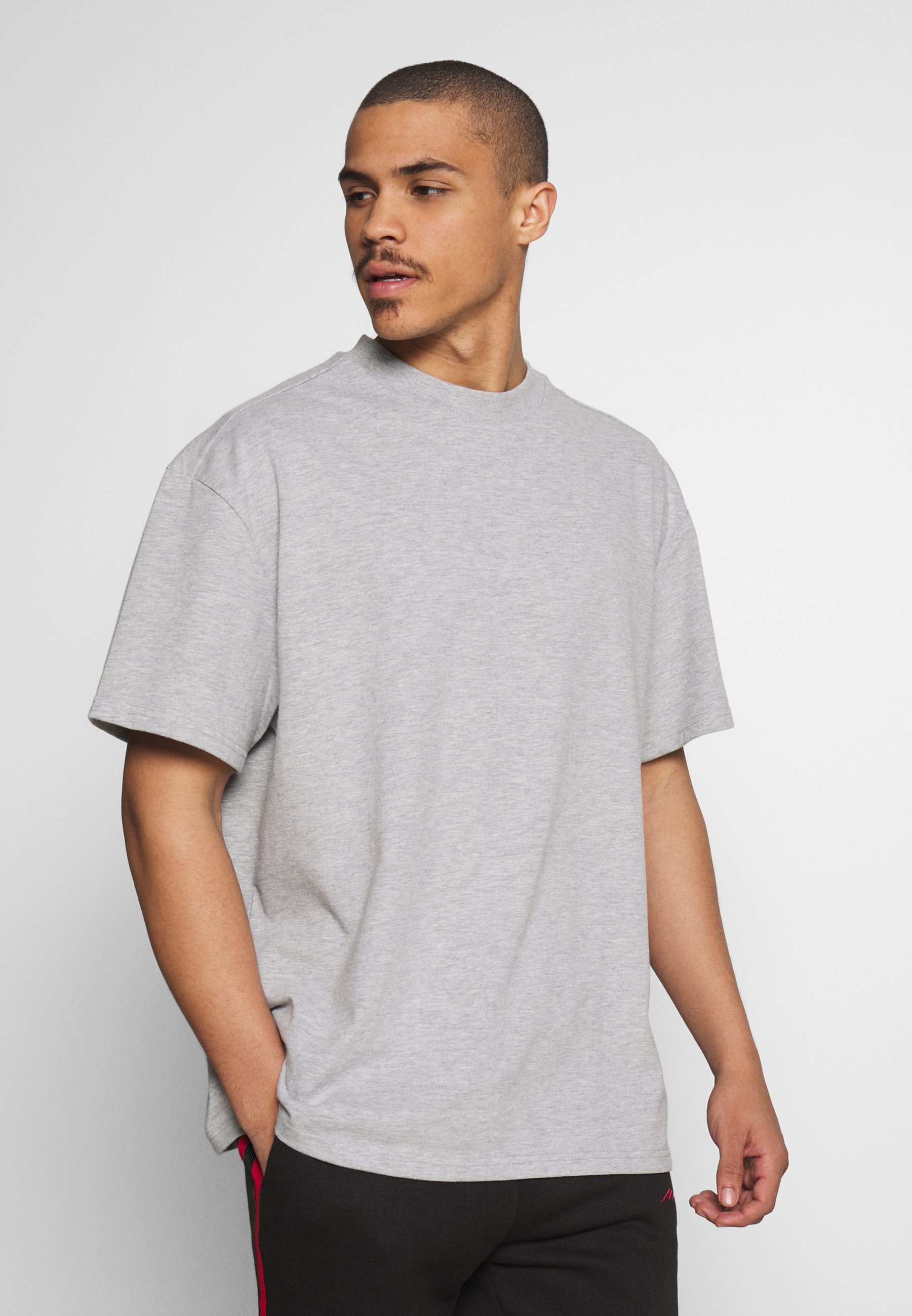 Weekday GREAT - T-Shirt basic - grey 