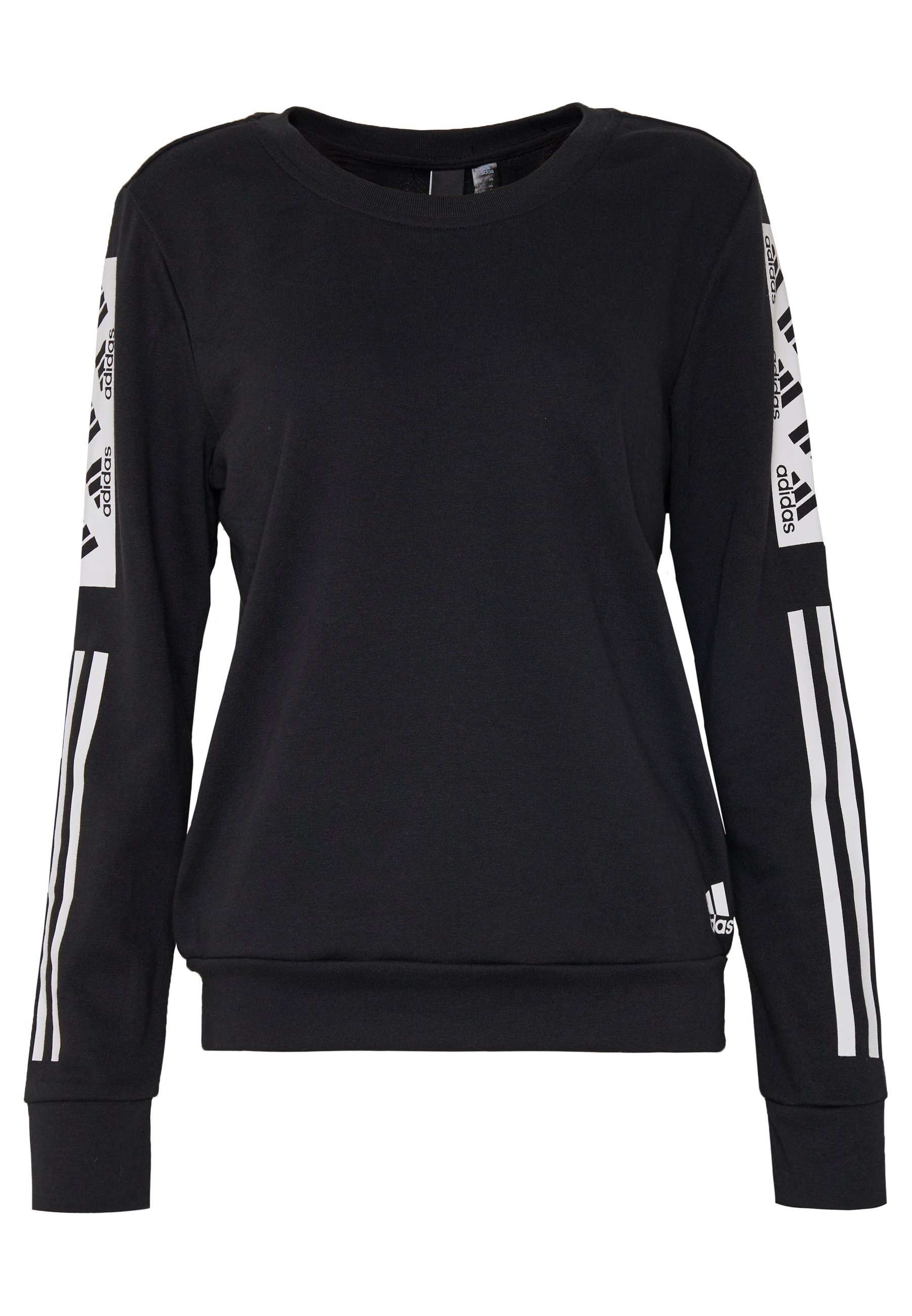 adidas Performance BLOCK CREW Sweatshirt black Zalando.at adidas Performance ADJUST Sweatshirt white Zalando.at