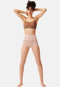 ITEM m6 INVISIBLE CONTROL - Strumpfhose - butterscotch