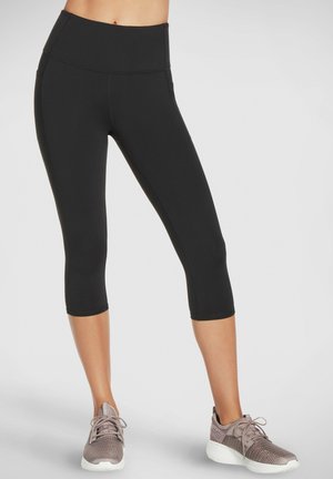 Skechers Sport GOFLEX HW CAPRI - Shorts - schwarz