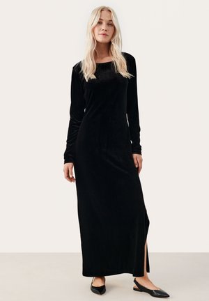 DIDA - Svetríkové šaty - black