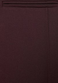 Reiss REGULAR FIT - CLAUDE FLARED  - Hlače - burgundy