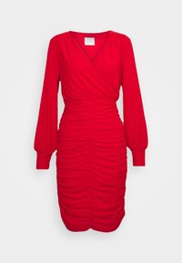 Não selecionado, high risk red