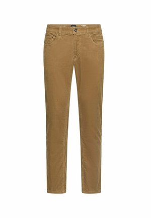 camel active, FLEXXXACTIVE© HOSE REGULAR FIT - Trousers - sepia brown
