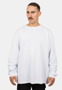 Blackskies OVERSIZED LONG SLEEVE UNISEX - Langarmshirt - weiß