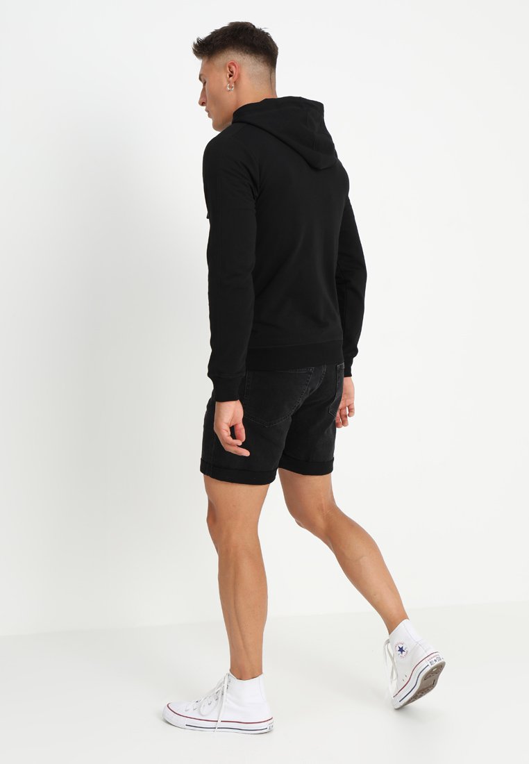 Antony Morato FELPA BASICA CON CAPPUCCIO - Sweater met rits - nero/Zwart -  Zalando.nl