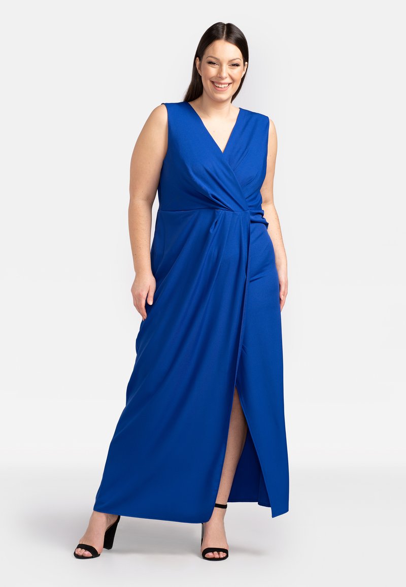 Karokleid blau