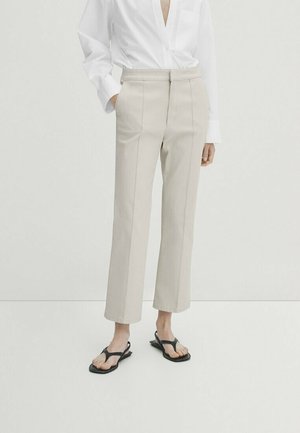 Pantalon classique - stone