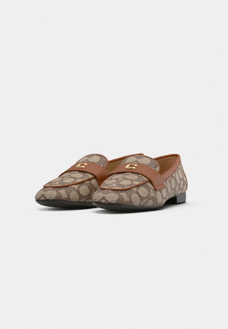 COACH SCULPTED C SIGNATURE LOAFER - Slip-ons - cocoa  display picture 1