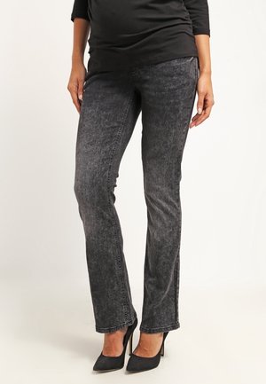 Bootcut jeans - black