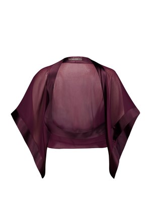 Vera Mont, VERA MONT MIT 3/4 ARM CHIFFONSTOLA - Poncho - strong aubergine