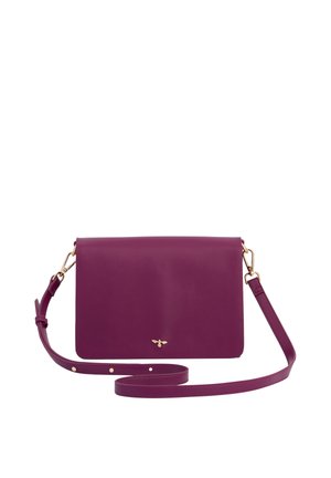 Floral Engravings - Sac bandoulière - plum