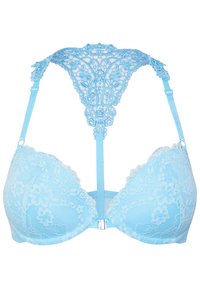 Não selecionado, crystal blue