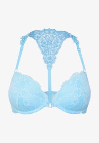 Não selecionado, crystal blue