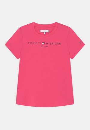 ESSENTIAL TEE - Camiseta estampada - pink alert