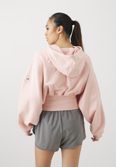 adidas by Stella McCartney HOODIE - Felpa con cappuccio - vapour pink