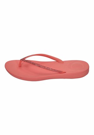 FitFlop ZEHENTRENNER IQUSHION SPARKLE R08 - Teenslippers - rosy coral