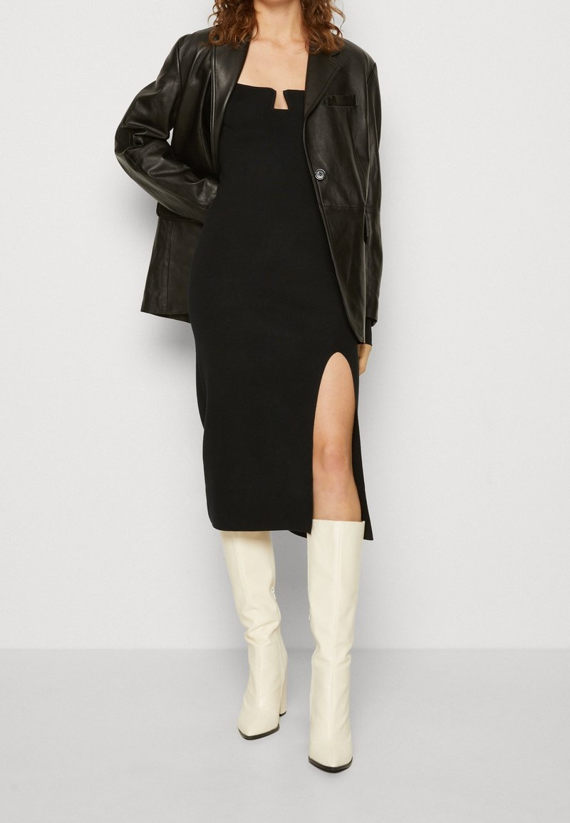 Abercrombie & Fitch Shift dress - black - (Pre-owned) - Zalando.ie