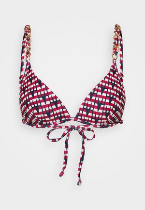 TRIANGOLO - Bikinitop - blu