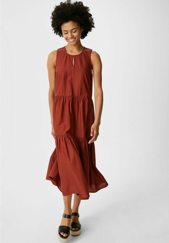 Sukienka letnia - brown