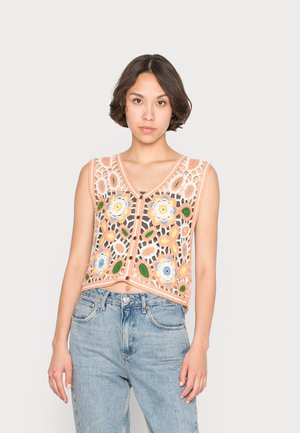 VEST - Vesta - nude pink multi
