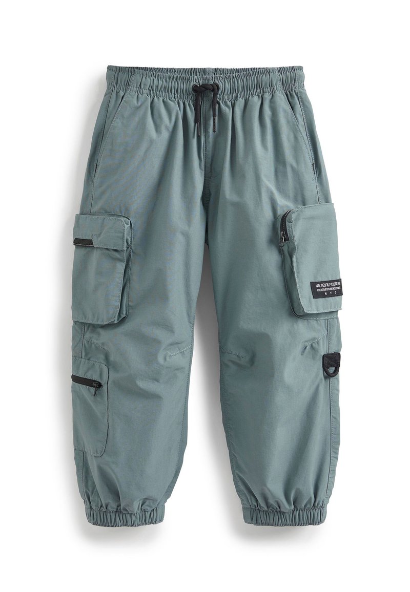 Next - STANDARD - Pantaloni cargo - petrol blue, Extindeți