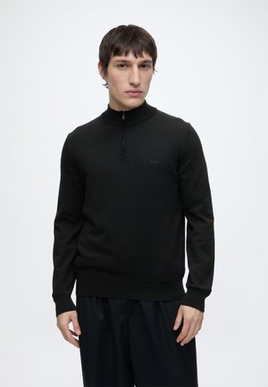 BOSS, PADRO - Strikkegenser - black
