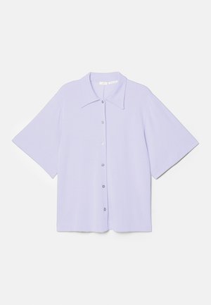 SHORTSLEEVE - Button-down blouse - hyacinth