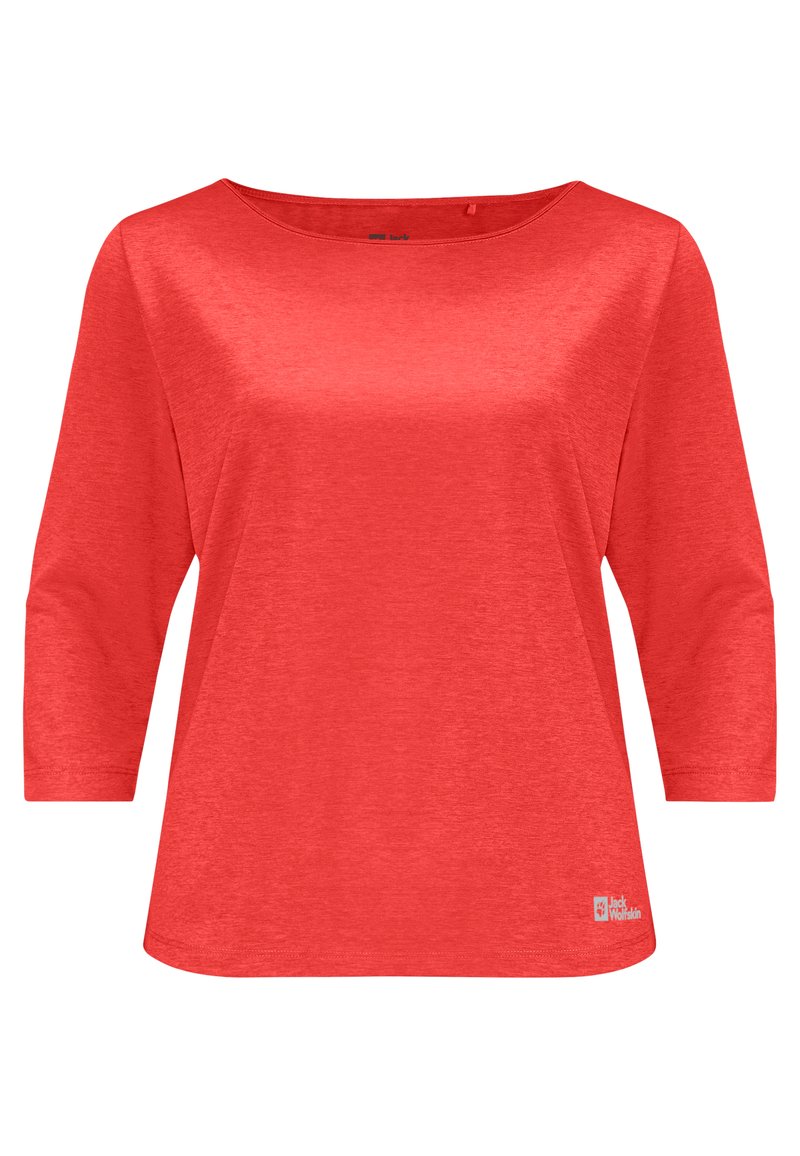 Jack Wolfskin Longsleeve lichtrood
