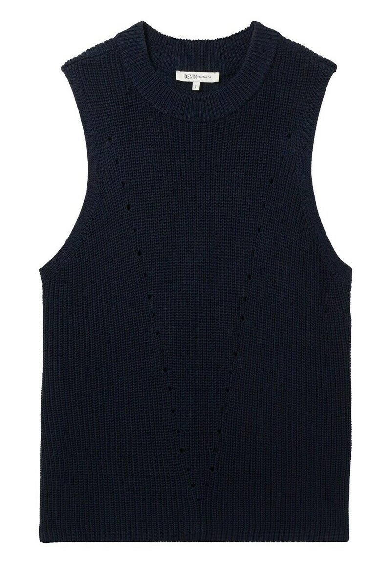 Tom Tailor Denim Top donkerblauw Tom Tailor Denim Top donkerblauw