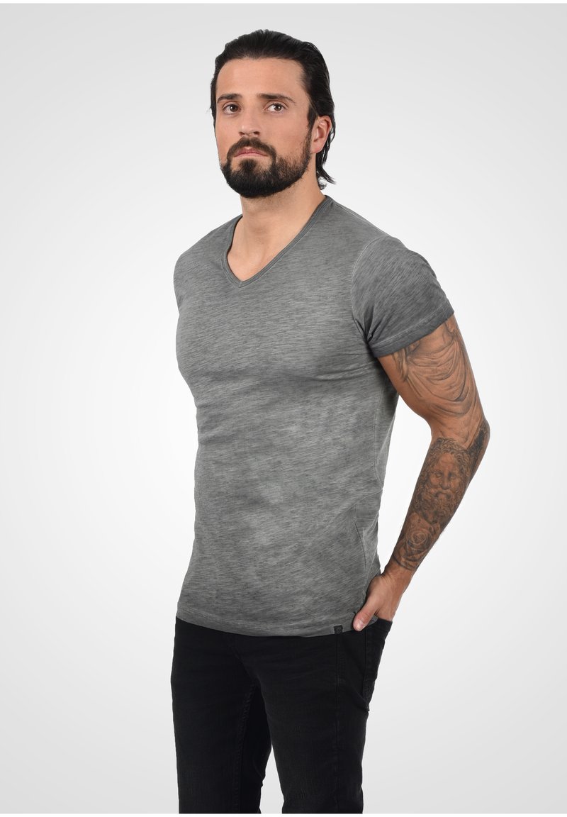 Solid SDCONLEY - T-shirts print - dark grey