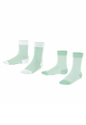 Esprit FINE STRIPE 2-PACK - Socken - sortiment green