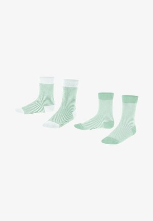 Esprit FINE STRIPE 2-PACK - Sokken - sortiment green